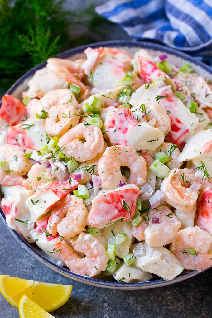 Shrimp and Crabmeat Salad Recipe